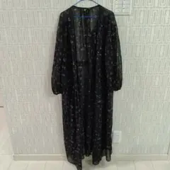 UNIQLO 花柄 ロングワンピース Mサイズ