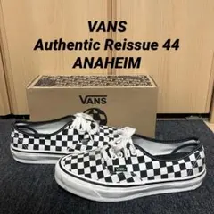 ●中古 バンズ VANS チェッカーリイシュー44 オーセンティック アナハイム