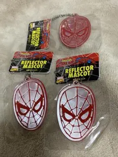 マーベルコミックス　スパイダーマン　リフレクター　3個セット