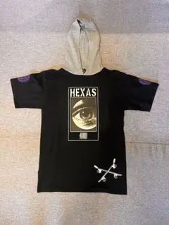 説明文必読 HEX ANTISTYLE Tシャツ パーカー付 M 美品 ヘックス
