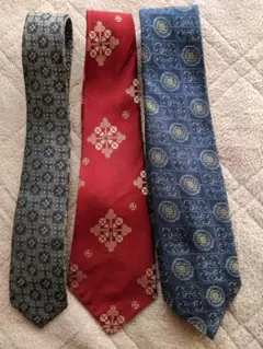 ネクタイ3本セット 昭和レトロ　古着