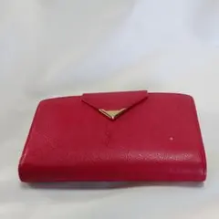 YVES SAINT LAURENT、がま口二つ折り財布、ヴィンテージ、中古