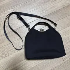 美品　12,100円　AYANOKOJI 黒 ショルダーバッグ