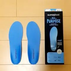 新品 スーパーフィート SuperFeet ブルー オールパーパス D