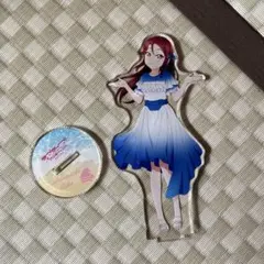 リコ アクリルスタンドと缶バッジセット