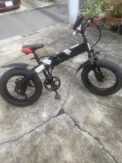 値下げしました 電動自転車 フル電動 大容量バッテリー ジャンク ファットバイク
