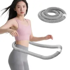 フラフープ ダイエット PVC 折りたたみ式 省スペース ポータブル コンパクト
