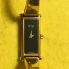 美品 グッチ GUCCI 1500L 腕時計 ゴールド バングル