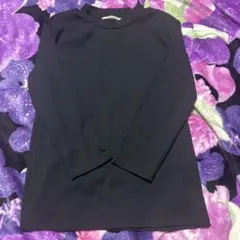 Mサイズ 黒 カットソー Tシャツ