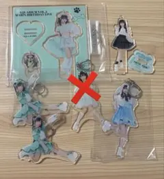のんふぃく！　海まりん　アクスタアクキーまとめ