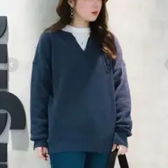 【BACK NUMBER】ゆるっとキーネックニット