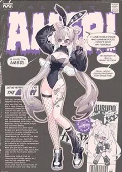 アメリ　A3クリアポスター　rurudot Diner くじB賞 　ポップアップ
