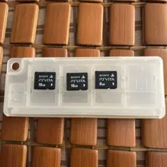 PS Vita メモリーカード 16GB×2 8GB×1 カードケース付属