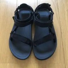 Teva キッズ ハリケーン　20cm ブラック サンダル スポーツサンダル
