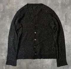 Vintage ラメ デザイン カーディガン 古着