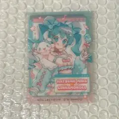 初音ミク サンリオ ピアプロ クリアカード ファミマ