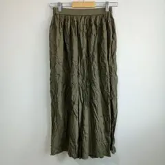 【UNIQLO】ギャザースカートパンツ（S）完売品 レーヨン100%