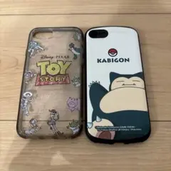 トイ・ストーリー＆カビゴン iPhoneケースSE2 2点セット