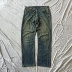 90's RRL Ralph Laurenライトブルー ストレートデニム