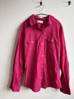 OLD NAVY 【XLサイズ】ピンク 長袖シャツ　オールドネイビー