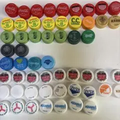 ペットボトルキャップ59個