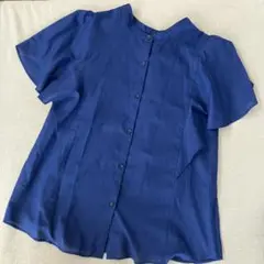 グローバルワーク　袖フリルブラウス