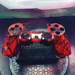 PS4コントローラー フロントシェル 自家塗装品  見本 Sony PS4 JDM-050,ps4コントローラーJDM-055用の白い透明な