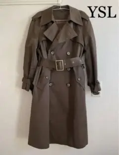 YVES SAINT LAURENT イヴサンローラン コート レディース 希少