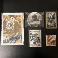 僕のヒーローアカデミア　ヒロアカ　原画展　コレクション缶バッジ　オールマイト