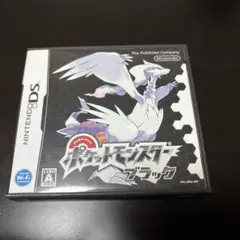 ニンテンドーDSソフト　ポケットモンスター　ブラック