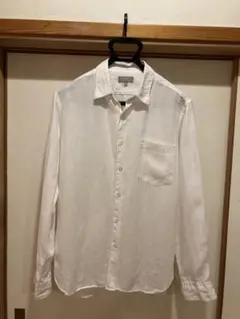極美品！リネン100！マーガレットハウエル　長袖シャツ