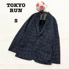 トーキョーラン　メンズ　春夏　テーラードジャケット　S ネイビー　背抜き