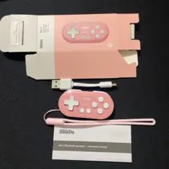 8BitDo Zero2 ピンク ゲーム コントローラー