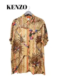 78763　KENZO　柄シャツ