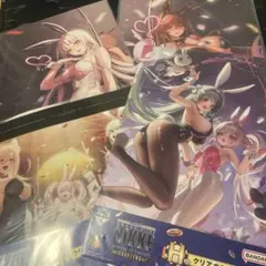 一番くじ 勝利の女神 ニケ NIKKE H賞 クリアポスター　4枚セット