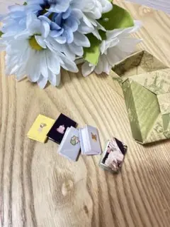 ミニチュア本5冊セット　折り紙ハンドメイド