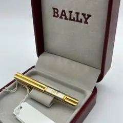 未使用品★BALLY バリー ネクタイピン タイピン ゴールド×シルバー 刻印