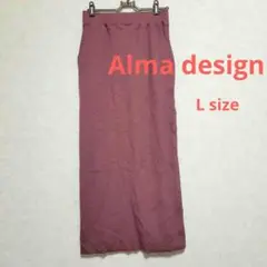 新品 alma design タイトロングスカート