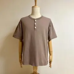 美品 Goodwear / グッドウエア ヘンリーネック Tシャツ L