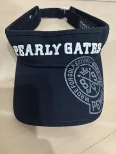 パーリーゲイツ PEARLY GATES サンバイザー フリー ネイビー