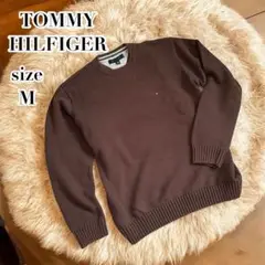 TOMMY HILFIGER トミーヒルフィガー セーター M ブラウン 綺麗め