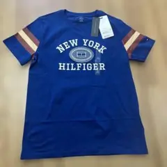 トミーヒルフィガー　Tシャツ　ブルー　キッズL
