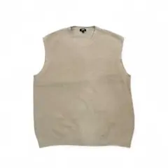 【美品】UNIQLO ユニクロ　ベスト　ベージュ　XL
