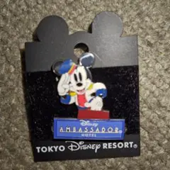 ディズニーアンバサダーホテル　ミッキーピンバッジ