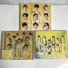 「新品未開封」Snow Man HELLO HELLO 3枚セット　特典付き