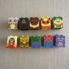 メガブロック　キャラブロック　ポケモン　10個まとめ売り　Megabloks