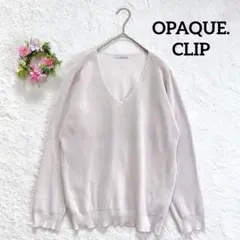 良品★ワールド 【オペークドットクリップ】 ニット セーター (M) ベージュ
