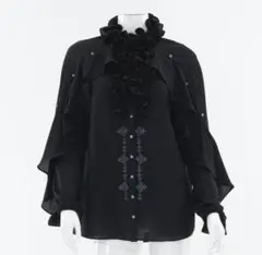 ozzon オッズオン　シフォン　ブラウス