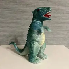 ゴロザウルス　マルサン　ソフビ　当時物 BANDAI ゴロザウルス ソフビ タグ付き マルサン ブルマァク 特撮