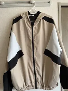 シャカシャカパーカー バイカラー